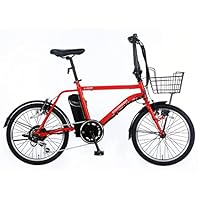 Amazon | 自転車 電動アシスト自転車 DASK206 ホワイト 20インチ